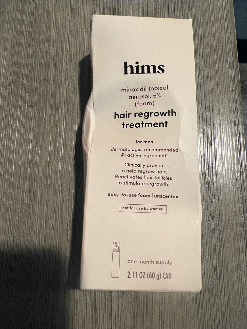 Hims Hair Regrowth Treatment Foam 5% NIB
